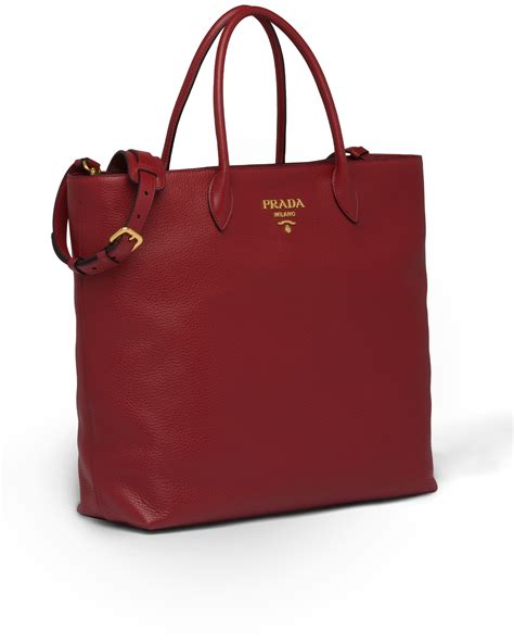 prada leather tote suede inside|Prada foldable shopping tote.